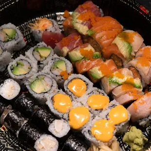 Assortment of Sushi