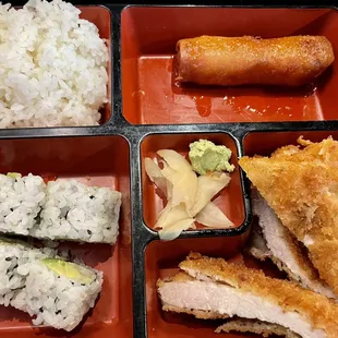 B8. Pork Katsu Special Bento Lunch