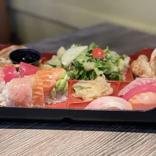 sushi and sashimi, food, sashimi, sushi