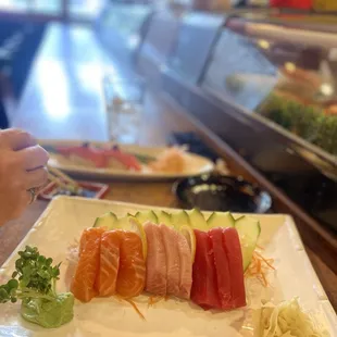 Shashimi and toro