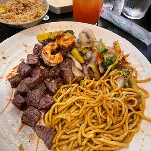 7. H9. Hibachi Filet Mignon Dinner