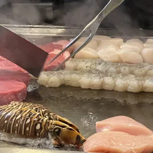 Start of the table's dinners