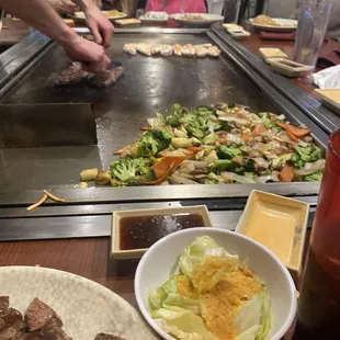 Hibachi grill