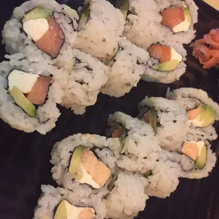 Philly and Philadelphia roll