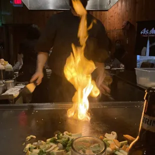sushi and sashimi, interior