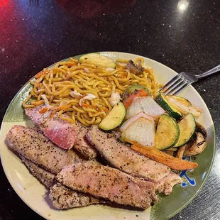 Hibachi Tuna Steak