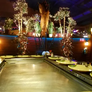 interior, sushi and sashimi