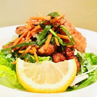 chicken wings and fried chicken, food