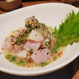 Wasabi ceviche