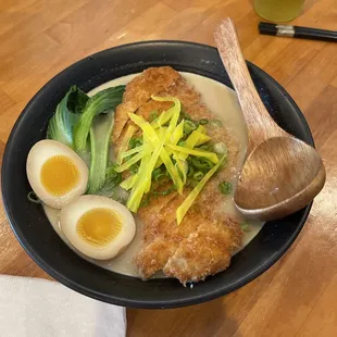 Katsu ramen bowl