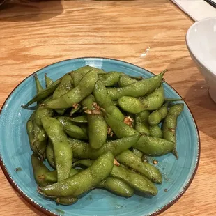 Garlic Edamame