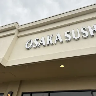 Outside the building