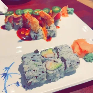 Spicy California Rolls