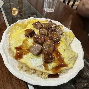 Steak and Egg Fried Rice