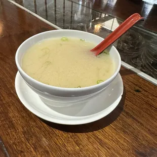 Miso Soup (BIG bowls which is a bonus)