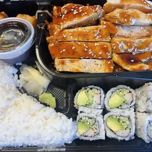 Teriyaki Chicken Negimaki Bento Lunch Box