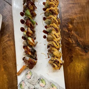 California, dragon, presidential roll