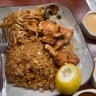 Hibachi Salmon