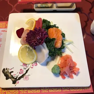 Sashimi appetizer