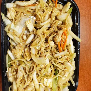 Chicken Yaki Soba