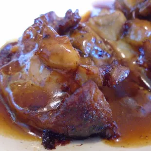 Chicken choo choo, close-up.