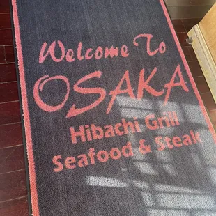 welcome to osaka