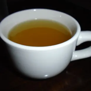 Starting things off with hot tea!