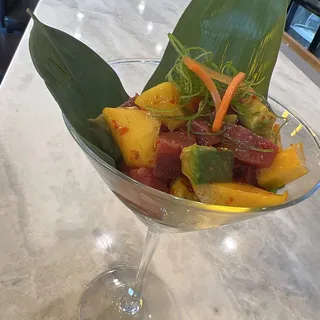 Seared Tuna Martini