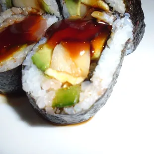 Mexican roll, close-up.