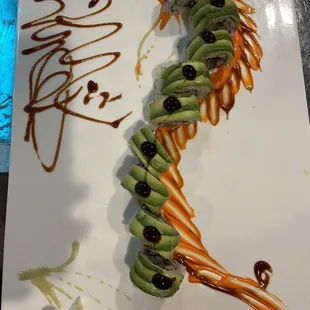 3. Dragon Special Roll