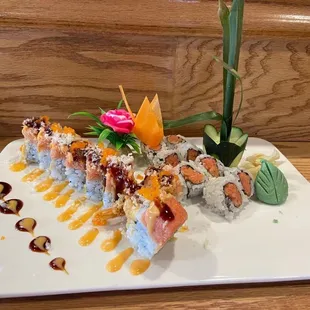 food, sushi, sushi and sashimi, sashimi