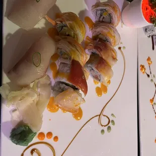 sushi, food, sashimi, sushi and sashimi