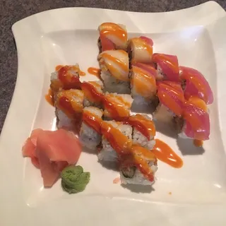 Triple Tuna Roll*