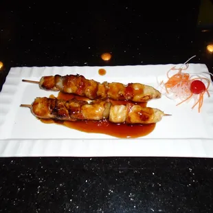 Yakitori appetizer.