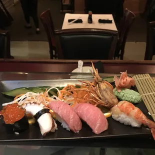 Ikura, Tako, Toro, and Sweet Shrimp!!!