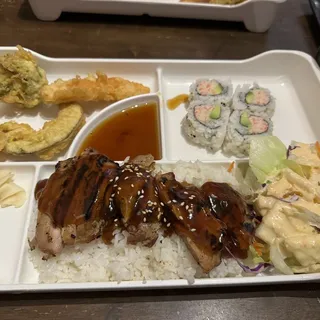#1.Chicken Teriyaki Lunch Bento Box