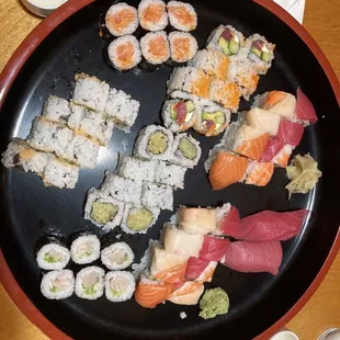Rainbow Maki Sweet Potato Maki Osaka Maki Negi Hamachi Maki Spicy Sp Scallop Maki Spicy Sake Maki
