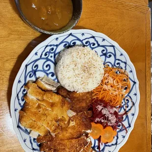 Chicken Katsu with curry