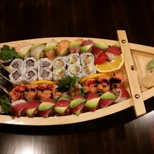sushi and sashimi, sashimi, food, sushi