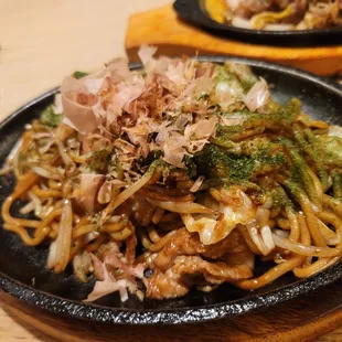 Pork yakisoba