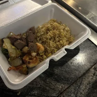 Leftovers after splitting it twice already