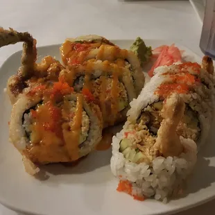 Mandeville roll, spider roll