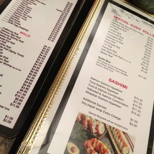 Menu.