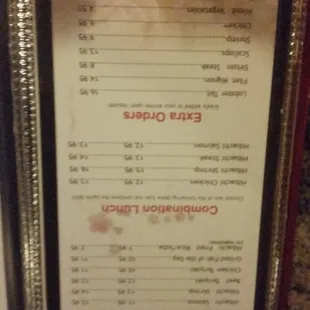 Menu page 5