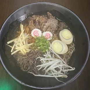 Spicy beef ramen