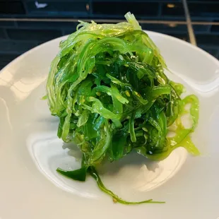 Seaweed salad  very refreshing!
