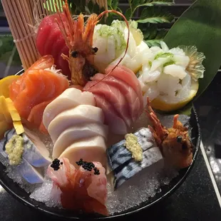 sushi and sashimi, food, sushi, sashimi