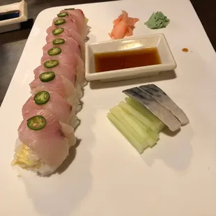 Jazz roll and saba