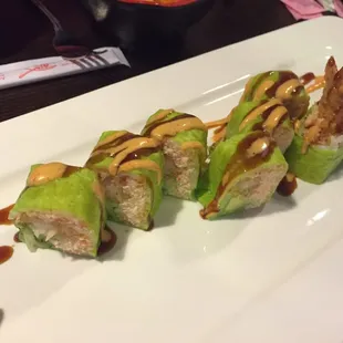 Dragon roll.