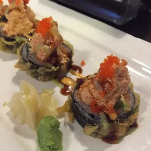 Super Volcano roll.